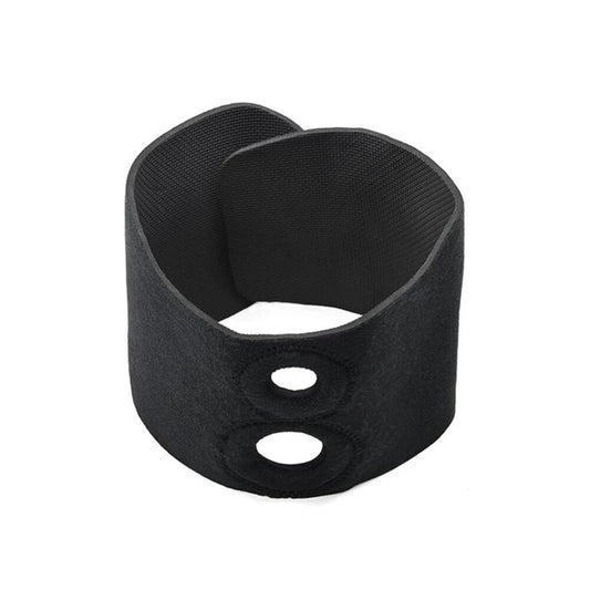 Creative Conceptions strap-on harness for dual penetration, worn on the thighs, for intimate play.