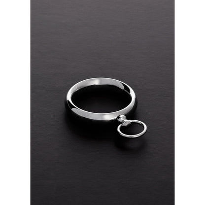 shots toys donut ring with o ring, black textured bondage cock ring.