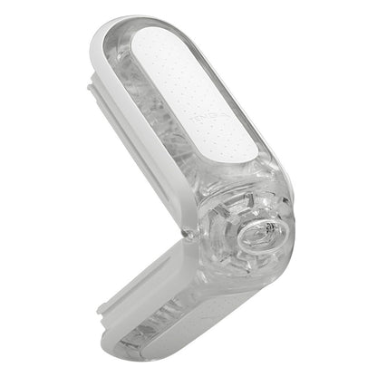 Tenga Flip 0 Zero masturbator, a reusable men's pleasure toy with a sleek, futuristic design.
