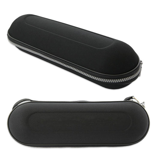 Bathmate universal capsule case for penis pumps, clear plastic storage, compact design.
