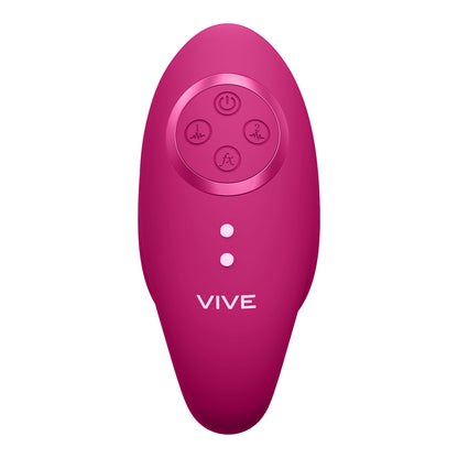 Pink, smooth vibrating love egg from shots toys, a pulse wave pleasure toy.