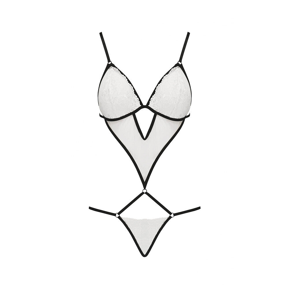 Passion Orihime body in a delicate white fabric, part of our bodies and playsuits range.