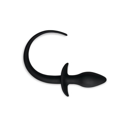 A brown furry dog tail butt plug, looks fun for a bit of role-play.