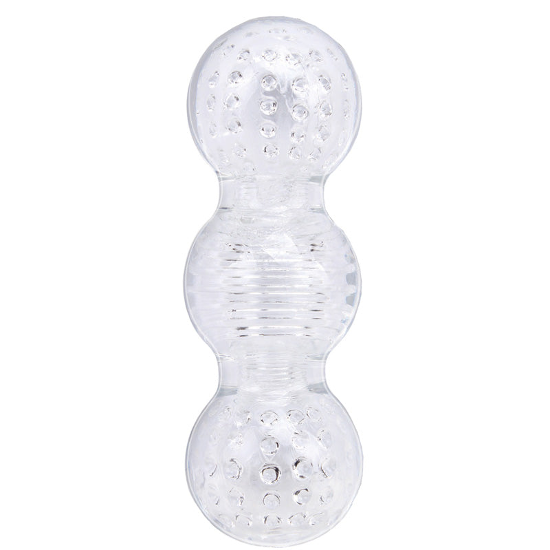hott products unlimited big balls stroker sleeve masturbator, realistic skin texture, for pleasure