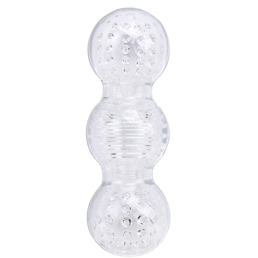 hott products unlimited big balls stroker sleeve masturbator, realistic skin texture, for pleasure