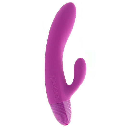 Lilac silicone rabbit vibrator from PicoBong with textured ears for extra stimulation