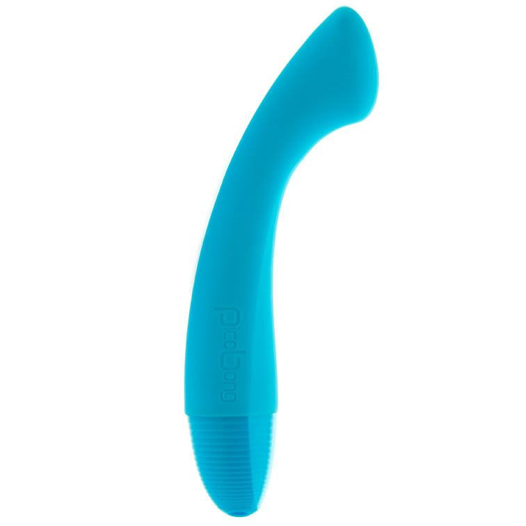Moka coloured g-spot vibrator, made of smooth silicone by PicoBong for pleasure.