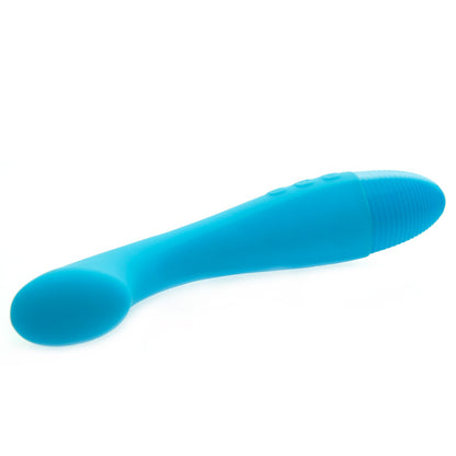 Moka coloured silicone g-spot vibrator with a smooth finish, part of the PicoBong range.