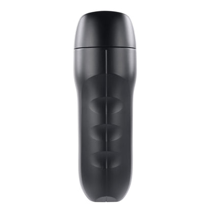 zero tolerance grip it dark stroker: textured, dark-coloured masturbator for intense pleasure, showcasing its grip-enhancing design.