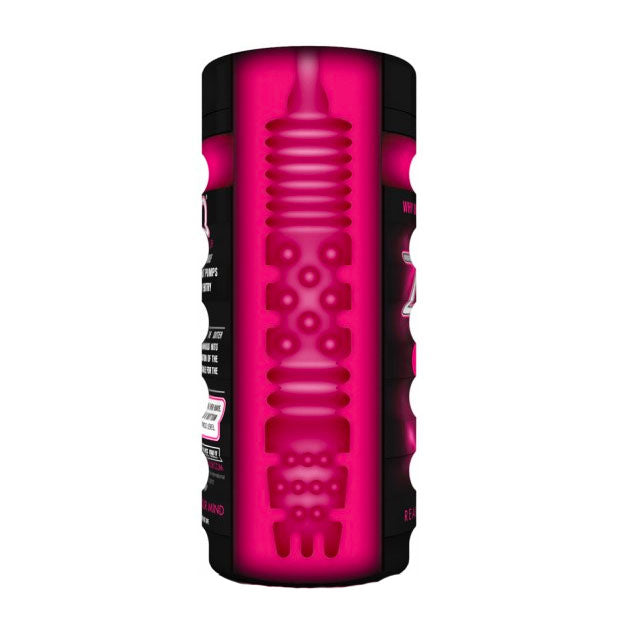 Zolo girlfriend masturbator cup, flesh-toned silicone with ribbed interior for intimate pleasure.