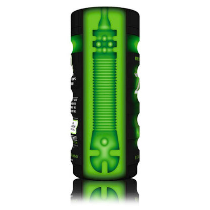 Zolo original masturbator cup, flesh-toned silicone with textured interior for intimate male stimulation.