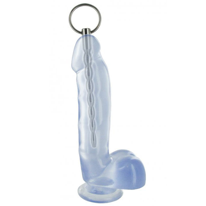 master series mortal coil urethral sound, stainless steel for cock and ball bondage play