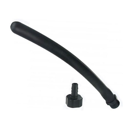Close-up of a smooth, body-safe silicone comfort nozzle attachment for personal cleansing and hygiene.