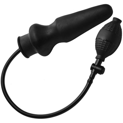 Expand XL butt plug, a smooth, inflatable anal toy from the master series.
