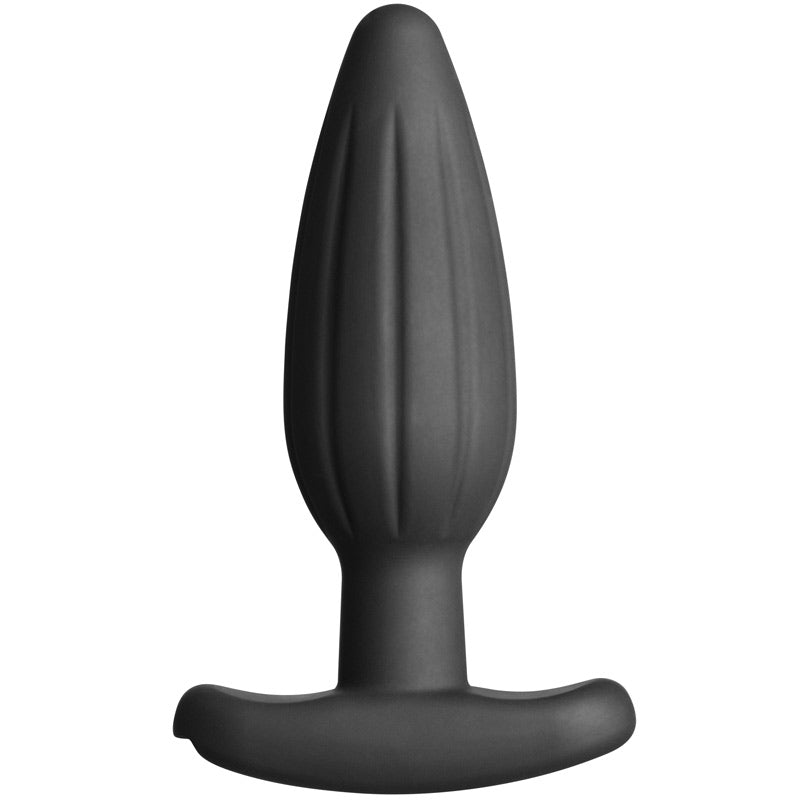 ElectraStim Noir Rocker butt plug, medium size, electro sex stimulation toy, black