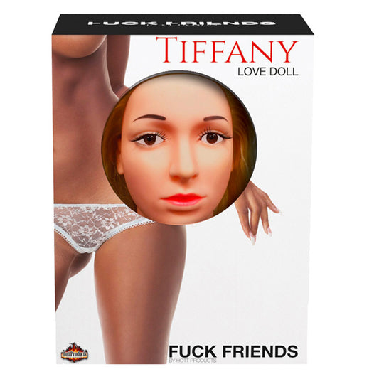 Life-size tiffany love doll, an inflatable female figure from hott products unlimited.