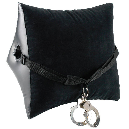 Deluxe position master with cuffs from the fetish fantasy series, for exciting positions.