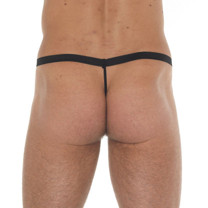 Rimba mens see through g-string in a sheer fabric, for a daring male look.