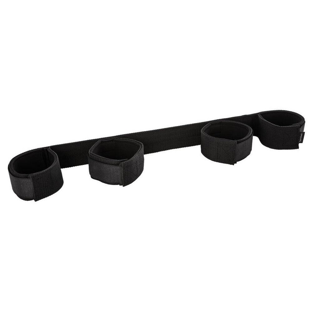Sportsheets bondage bar with multiple attachment points, ideal for bedroom restraint play